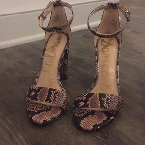 Sam Edelman block heel - never worn